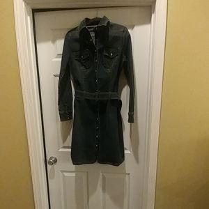Denim dress